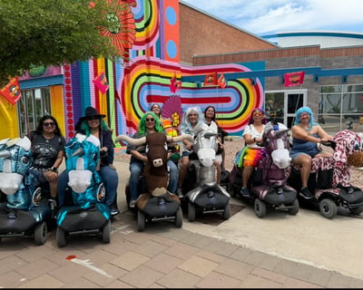 Downtown Mesa Rock Music Night Ride