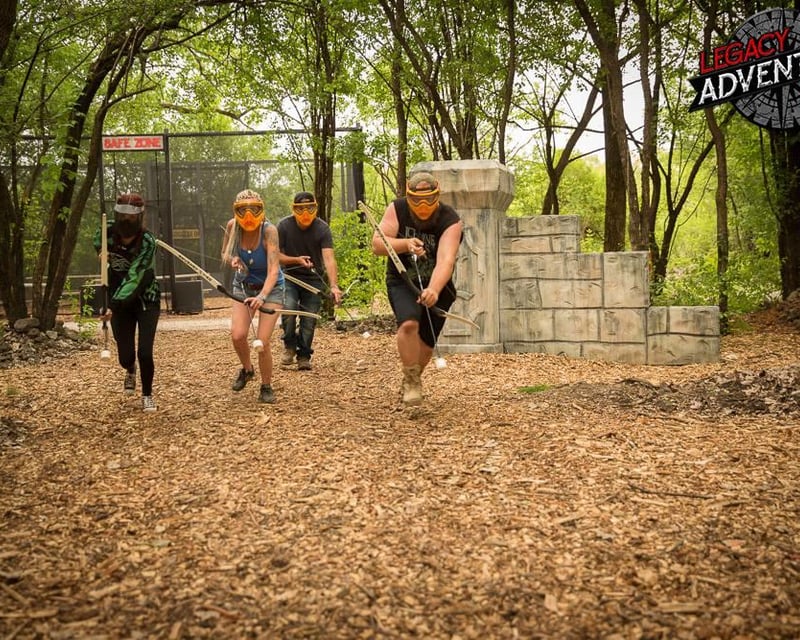 Private Archery Tag Field for Groups in Lockport