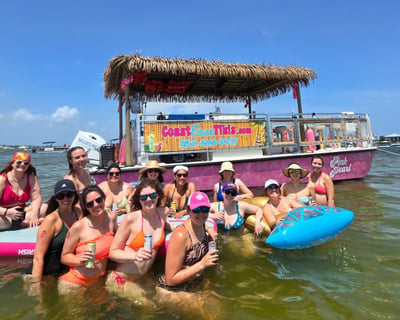4-Hour Private Tiki Boat Cruise in Orange Beach