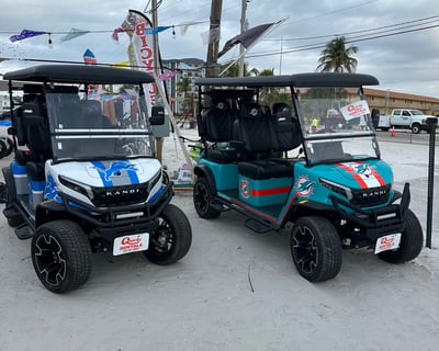 4-Seater Golf Cart Rental in Fort Myers Beach