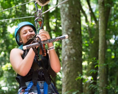 Dunn's River Falls Climb & Zipline Tour