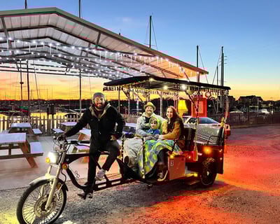 St. Augustine Pedicab Nights of Lights Tour