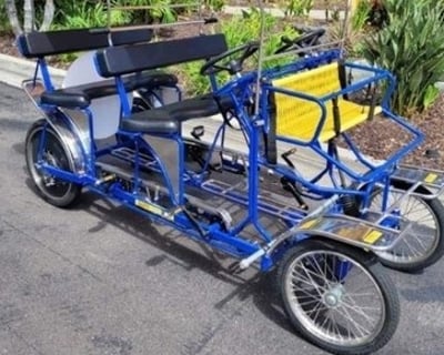 Tandem Surrey Bike Rental in San Diego
