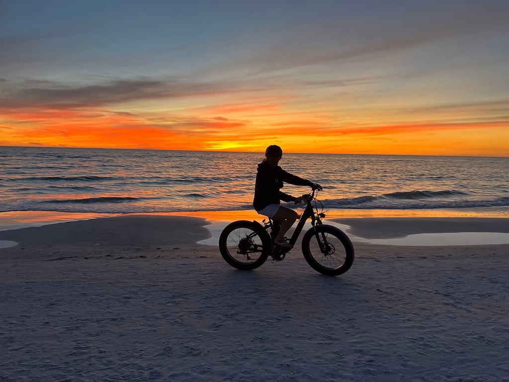 Siesta Key Sunset E-Bike Rental