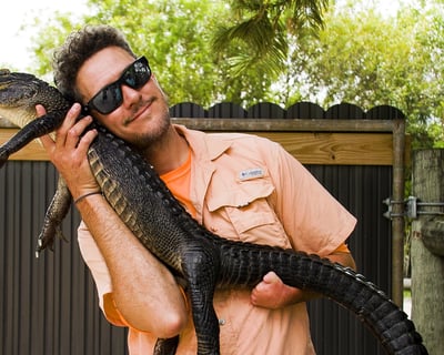 VIP Alligator Feeding & Handling in the Everglades