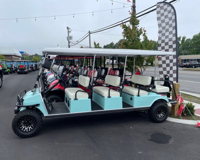 Explore Virginia Beach on an 8-Seater Golf Cart Rental