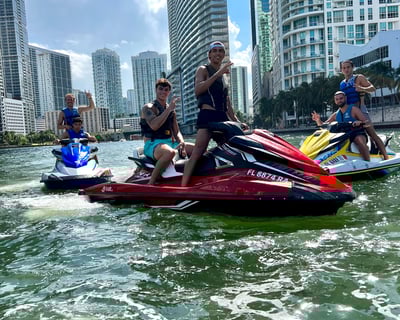 Miami Jet Ski Rental on Biscayne Bay