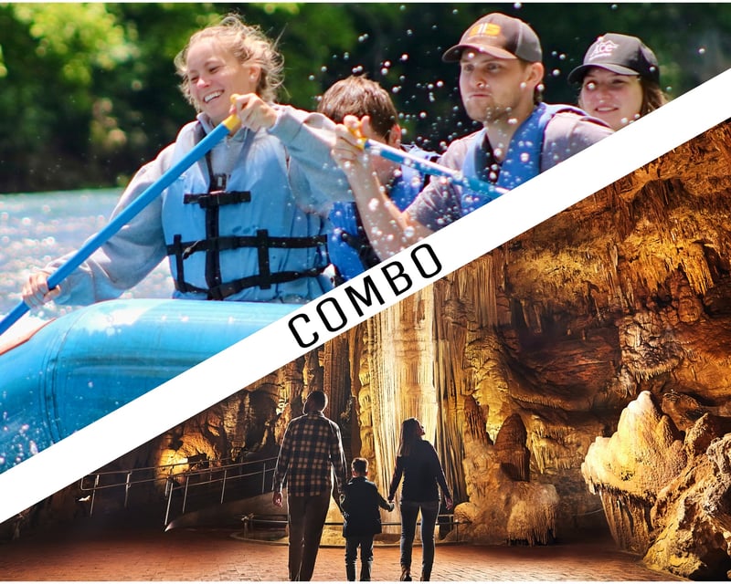 River Rafting & Luray Caverns Combo in Luray, VA