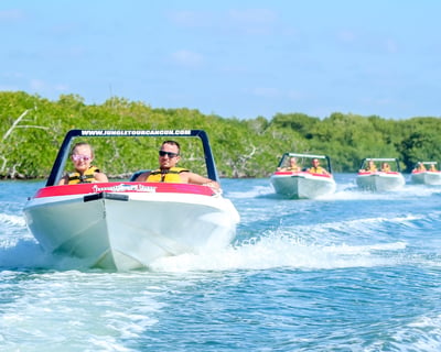 Cancun Speedboat & Snorkeling Tour