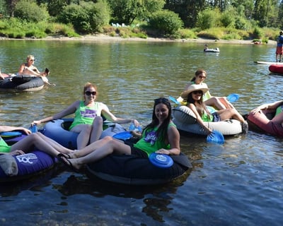 Float the Wenatchee River on a 2-Mile Tube Ride