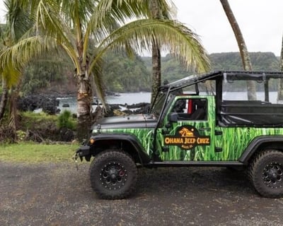 Guided Open-Air Jeep Tour of Road to Hāna