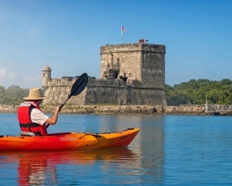 Fort Matanzas Salt Marsh Kayak Tour with Naturalist