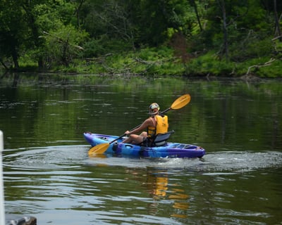 Sit-On-Top Kayak Rental in North Park