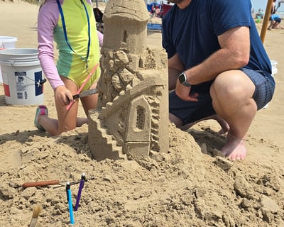 1-Hour Beginner Sandcastle Lesson in South Padre Island