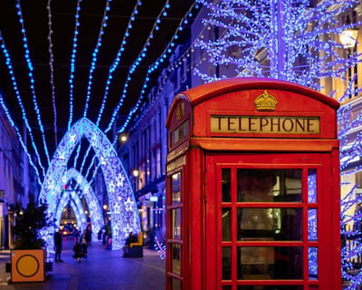 London Christmas Lights Private Car Tour