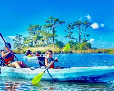 Children's Kayak Tour in Kitty Hawk Maritime Forest
