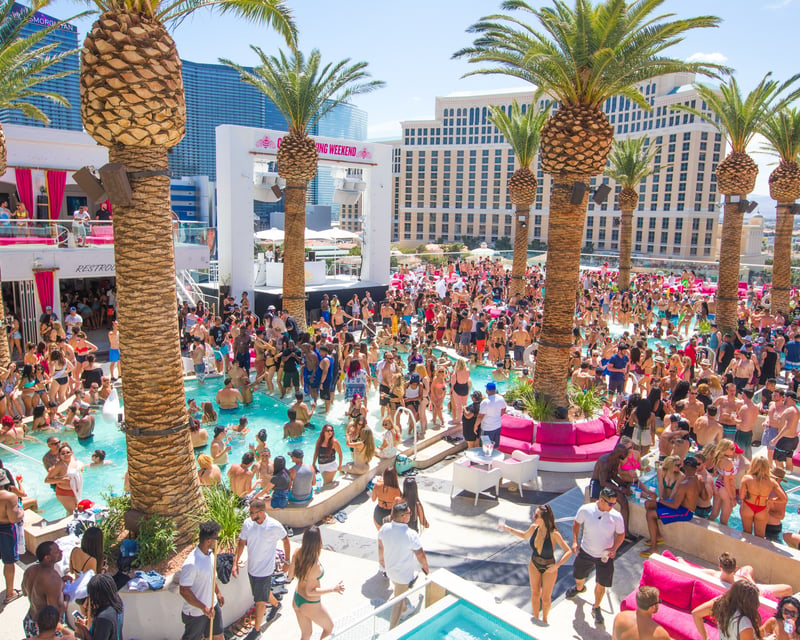 Las Vegas Dayclub Crawl with VIP Entry & Party Bus