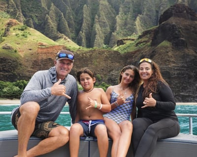 Na Pali Coast Deluxe Afternoon Power Catamaran Tour