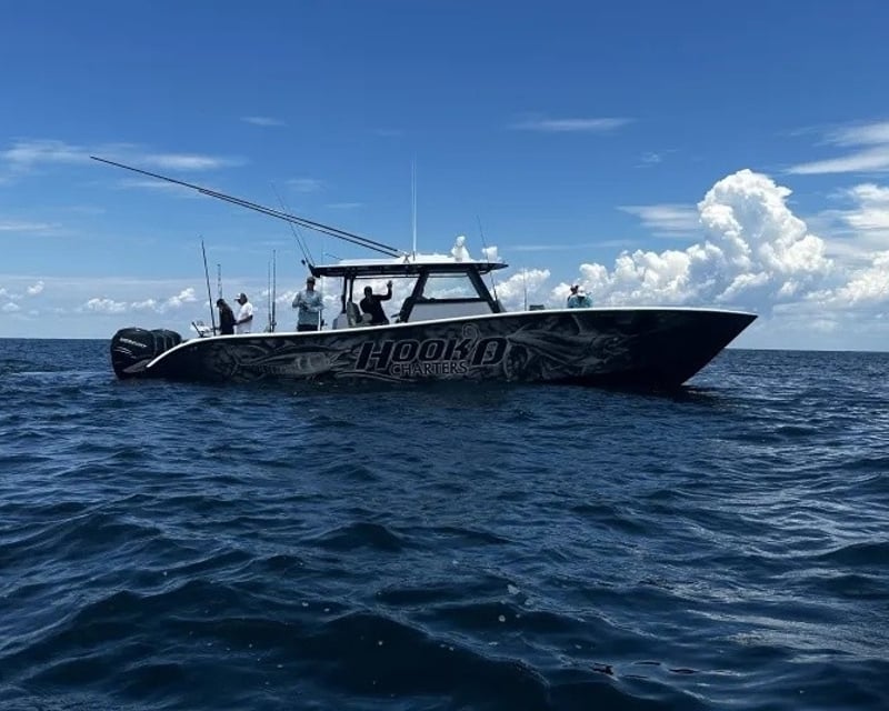 Destin Fishing Charter on a 42' Yellowfin