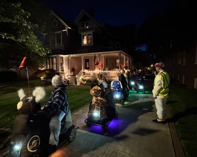 Charlotte Ghost Animal Scooter Tour