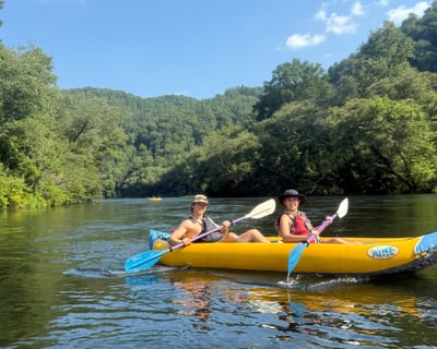 Tandem Kayak Rental in Reliance