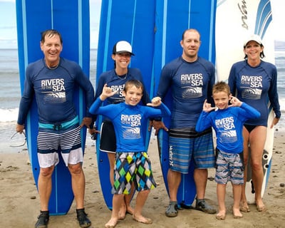 Private Group Surf Lesson in Maui