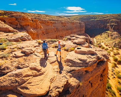 3-Hour Sunset ATV & Rappelling Tour Near Zion
