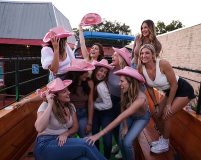 Austin Bach Party Open-Air Bus Tour with BYOB and LED Lights