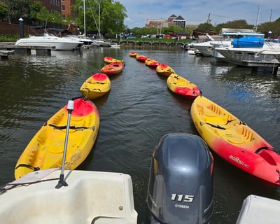 Single Kayak Rental at James Creek Marina