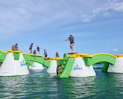 AquaPeakz Elevated Obstacle Course at Wai Kai