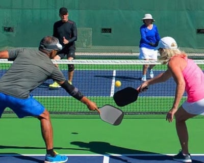 Couples Pickleball Lesson in Bisbee