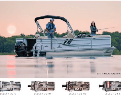 22' Pontoon Rental in Minocqua