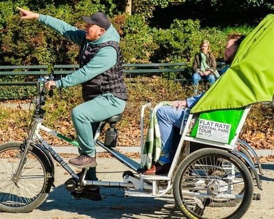 Explore Central Park on a Private Pedicab Tour