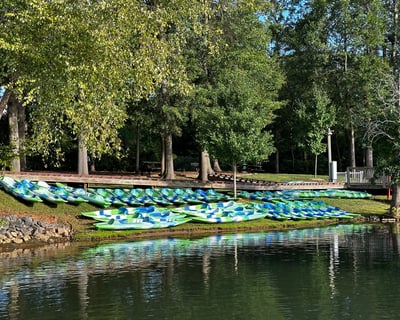 Single Kayak Rental at Tailrace Marina