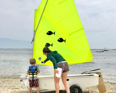 1-Hour Toddler Sailing Lesson at Jetties Beach