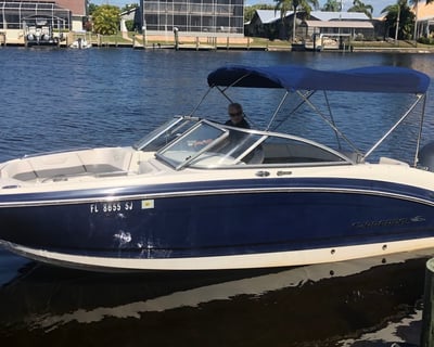 Cruise Cape Coral on a 23' Boat Rental