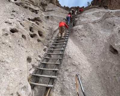 Bandelier and Puye Cliff Dwellings Driving Tour