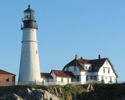 Cruise Casco Bay at Sunset to Lighthouses & Seals