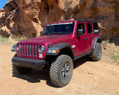 Modified Jeep Rubicon Rental in Moab