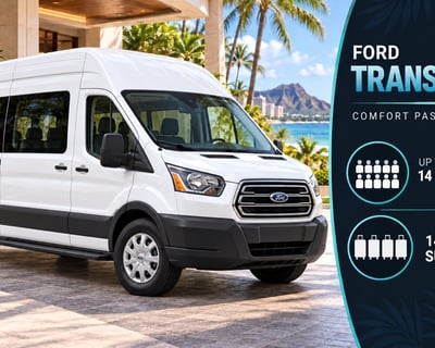 Private 6-Hour Oahu Transportation Charter