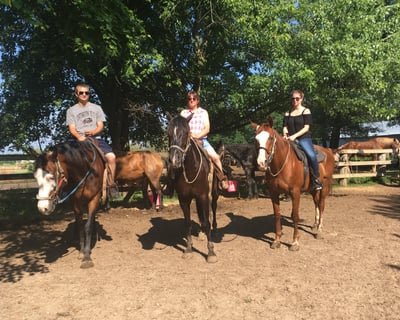 Private Guided Horseback Trail Ride in Mauston