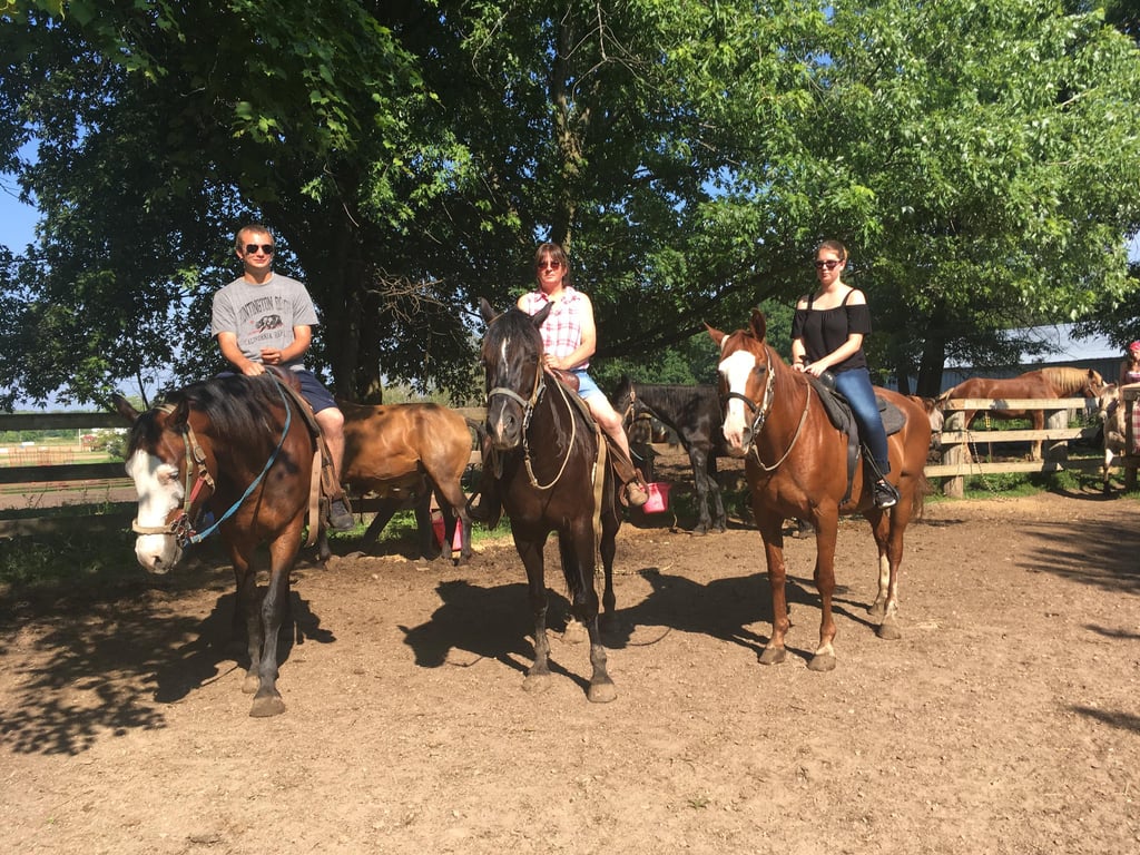 Private Guided Horseback Trail Ride in Mauston