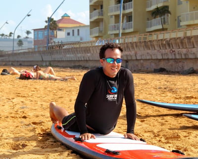 1-on-1 Surf Lesson at La Pared Beach