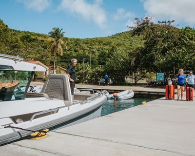 Private Water Taxi From St John to St Thomas