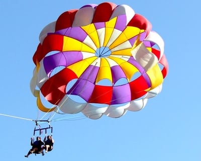 Private Parasailing Charter From St. John