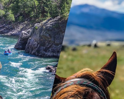 Gardiner 6-Hour Horseback Ride & River Float