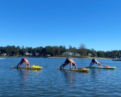 SUP Yoga Class in Oyster Bay