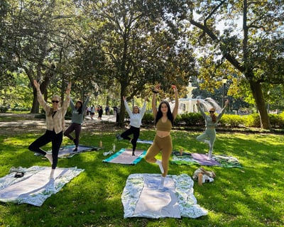 1-Hour Yoga Class in Forsyth Park