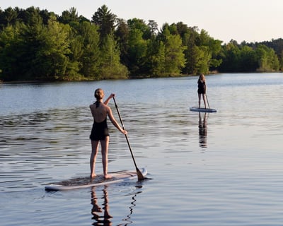 Waupaca Tandem Stand-Up Paddleboard Rental