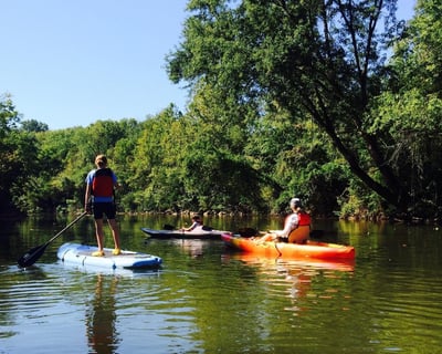 Float the Rivanna River by Kayak or SUP in Charlottesville